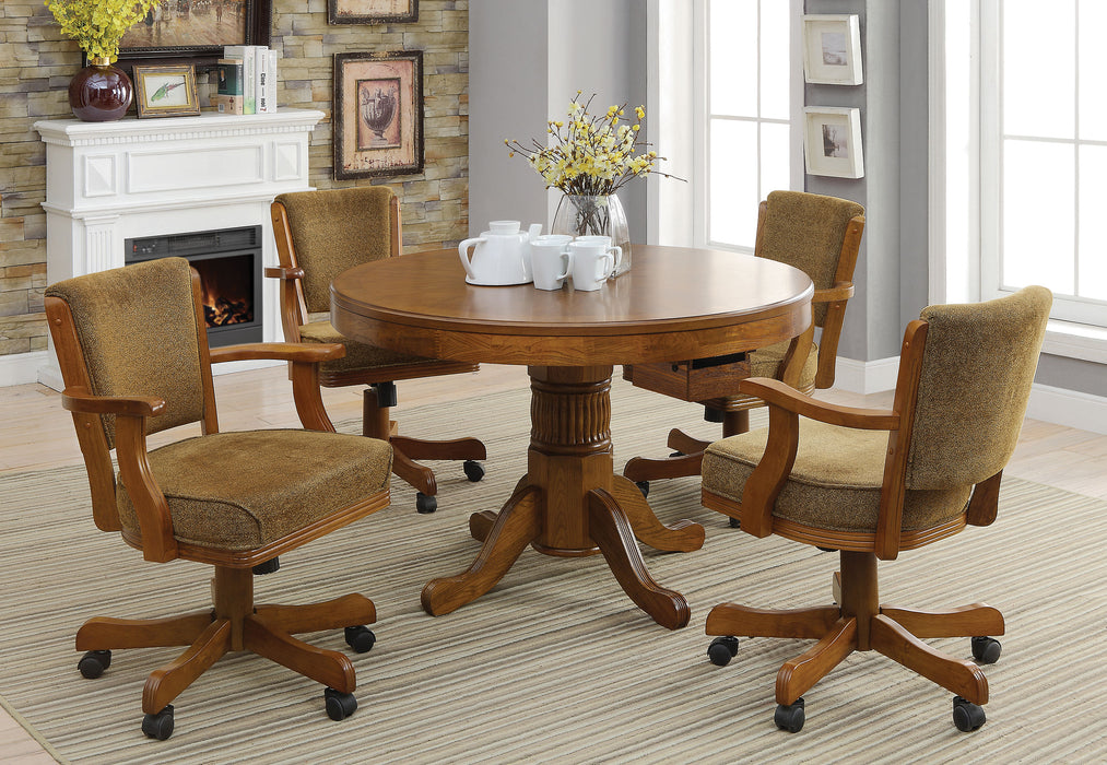 Mitchell 5 Pc Game Table Sets - Furniture Land (Milwaukee, WI)