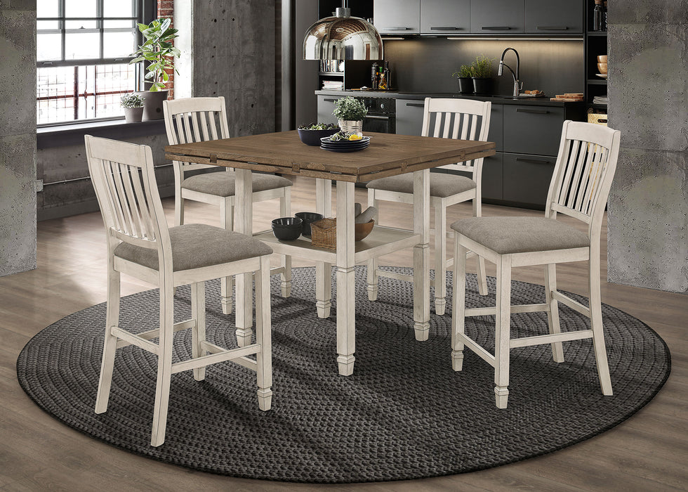 Sarasota Counter Height Dining Sets - Furniture Land (Milwaukee, WI)