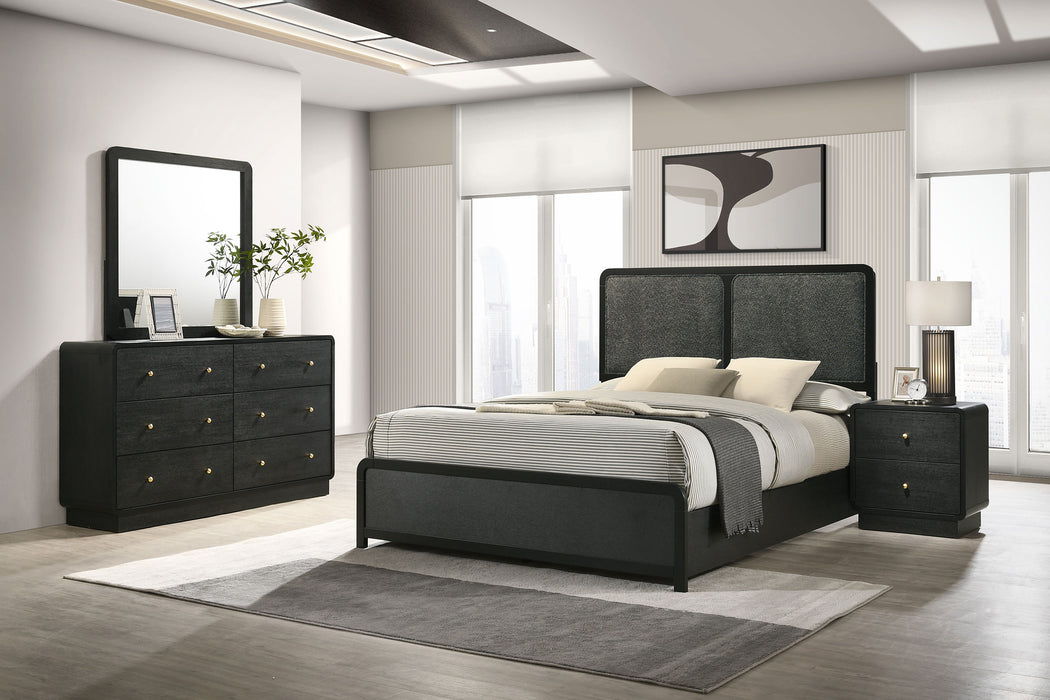 Cavelle 4 & 5 Piece Bedroom Set Queen & E.King - Furniture Land (Milwaukee, WI)