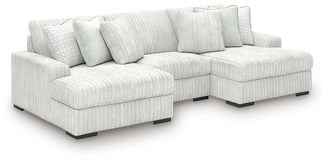 Stupendous Sectional with Double Chaise - Furniture Land (Milwaukee, WI)