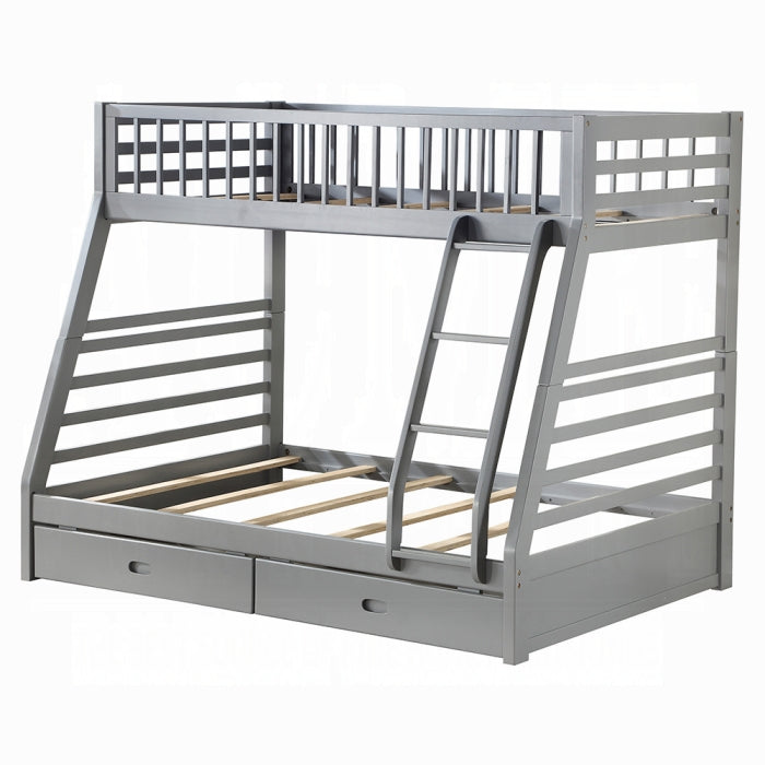 Jason Twin-Full Bunk Bed With Storage - Furniture Land (Milwaukee, WI)