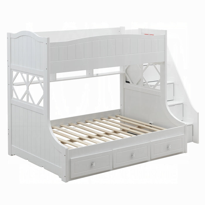 Meyer Twin-Full Bunk Bed With Storage - Furniture Land (Milwaukee, WI)
