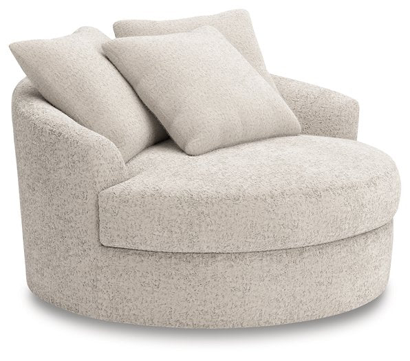 Cuddle Plush Oversized Swivel Accent Chair - Furniture Land (Milwaukee, WI)