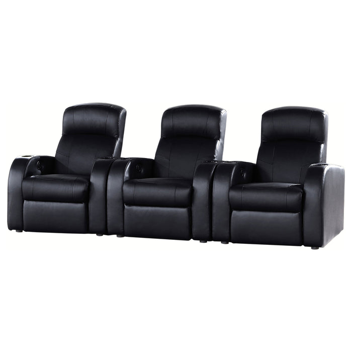 Cyrus Upholstered Home Theater Seating - Furniture Land (Milwaukee, WI)