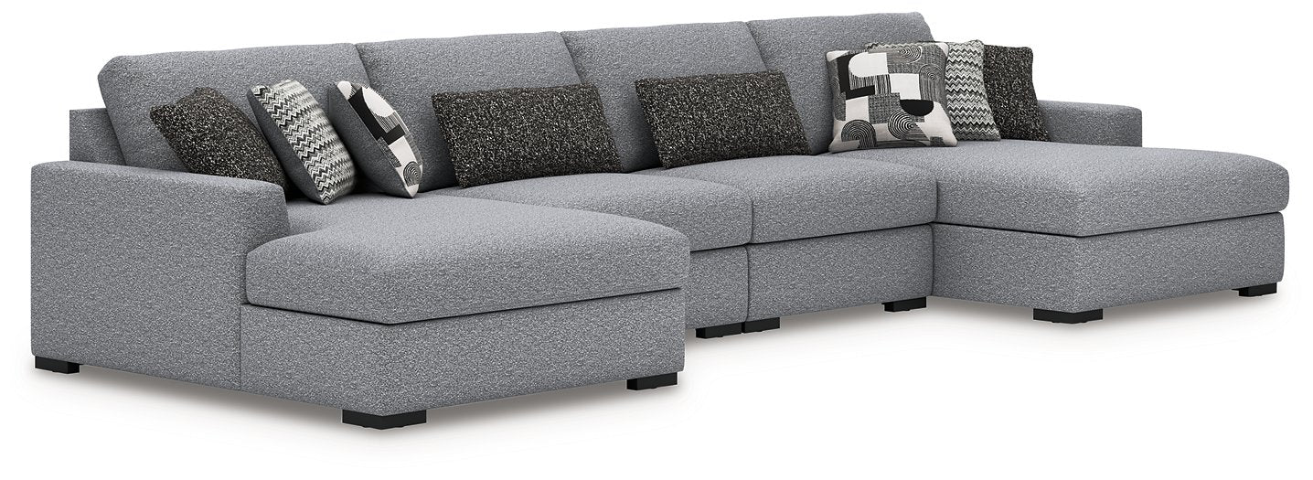 Bealton Sectional with Double Chaise - Furniture Land (Milwaukee, WI)