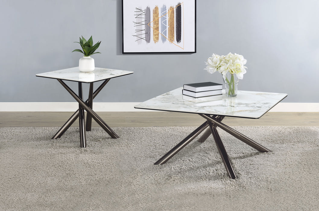 Carvell Coffee Table Sets - Furniture Land (Milwaukee, WI)