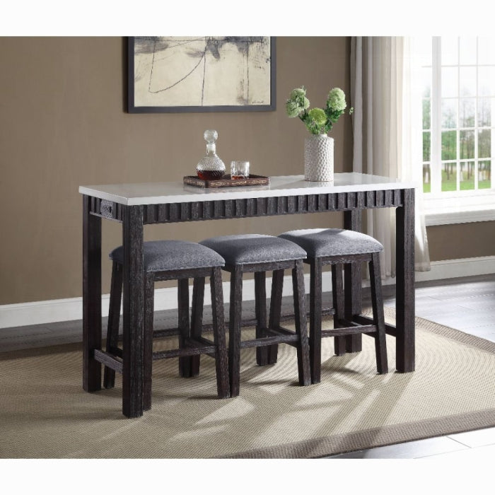 Necalli 4PC Pack Counter Height Table Set - Furniture Land (Milwaukee, WI)