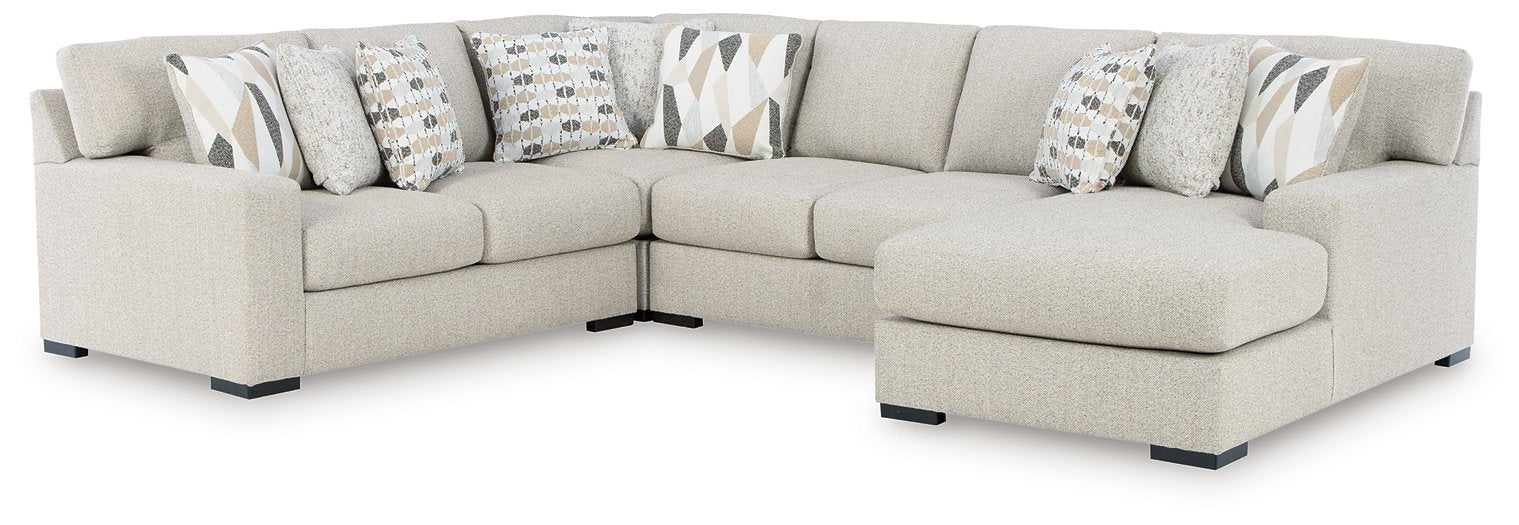Laurelgrove Sectional with Chaise - Furniture Land (Milwaukee, WI)