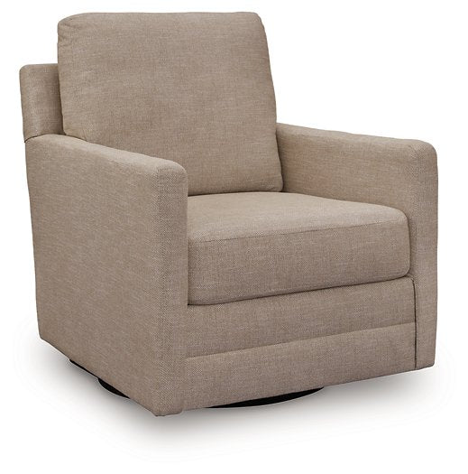 Freybourne Next-Gen Nuvella Swivel Accent Chair - Furniture Land (Milwaukee, WI)