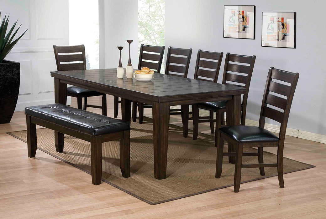 Acme Furniture Urbana Side Chair in Black and Espresso (Set of 2) 74624 - Furniture Land (Milwaukee, WI)