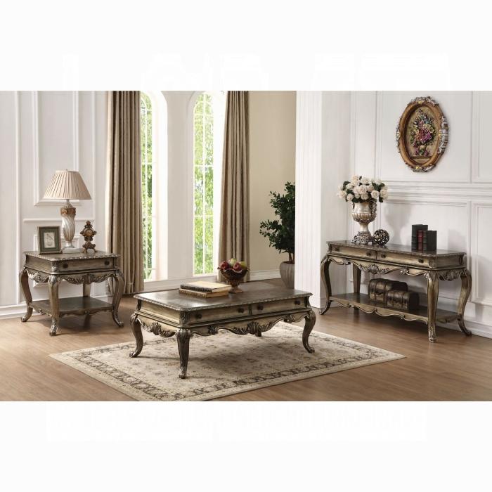 Ragenardus Vintage Oak Coffee Table - Furniture Land (Milwaukee, WI)