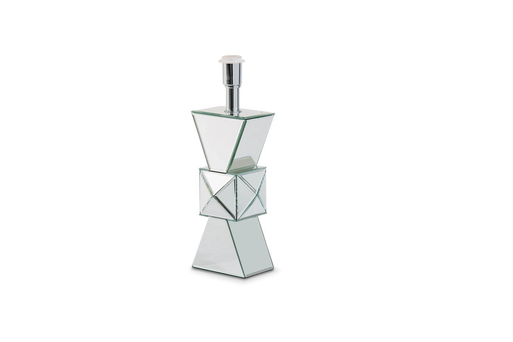 Montreal Mirrored Table Lamp, (2/pack) - Furniture Land (Milwaukee, WI)
