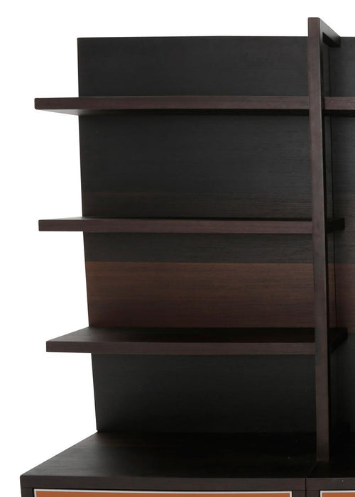21 Cosmopolitan Left Entertainment Top in Umber - Furniture Land (Milwaukee, WI)
