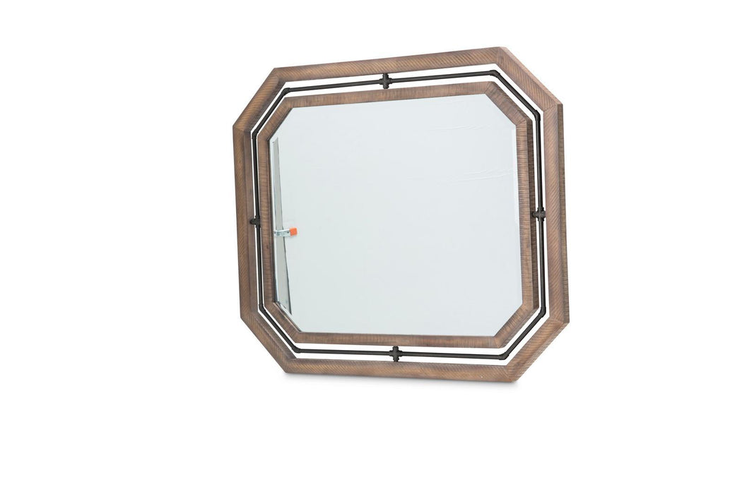 Crossings Wall Mirror in Reclaimed Barn - Furniture Land (Milwaukee, WI)