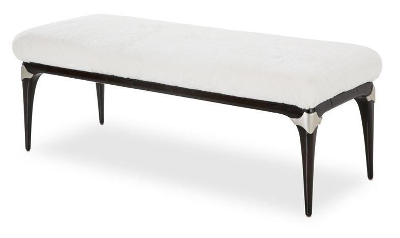 Paris Chic Bed Bench in Espresso - Furniture Land (Milwaukee, WI)