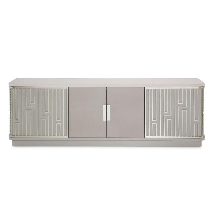Roxbury Park Media Cabinet in Slate - Furniture Land (Milwaukee, WI)