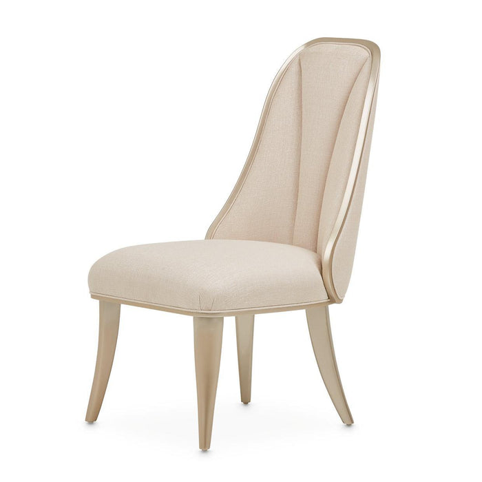 Villa Cherie Side Chair in Caramel - Furniture Land (Milwaukee, WI)