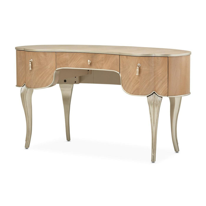 Villa Cherie Vanity in Caramel - Furniture Land (Milwaukee, WI)
