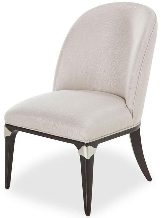 Paris Chic Vanity Desk Chair in Espresso - Furniture Land (Milwaukee, WI)