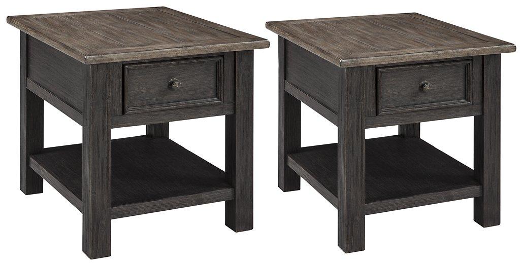 Tyler Creek End Table Set - Furniture Land (Milwaukee, WI)