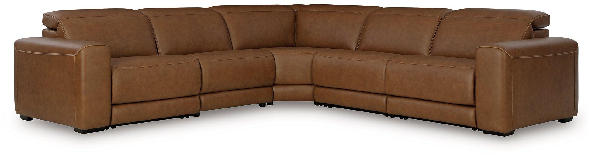 Magic Man Power Reclining Sectional - Furniture Land (Milwaukee, WI)