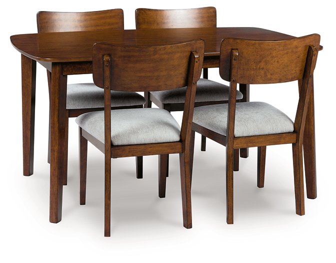 Tameride Dining Table and 4 Chairs (Set of 5) - Furniture Land (Milwaukee, WI)