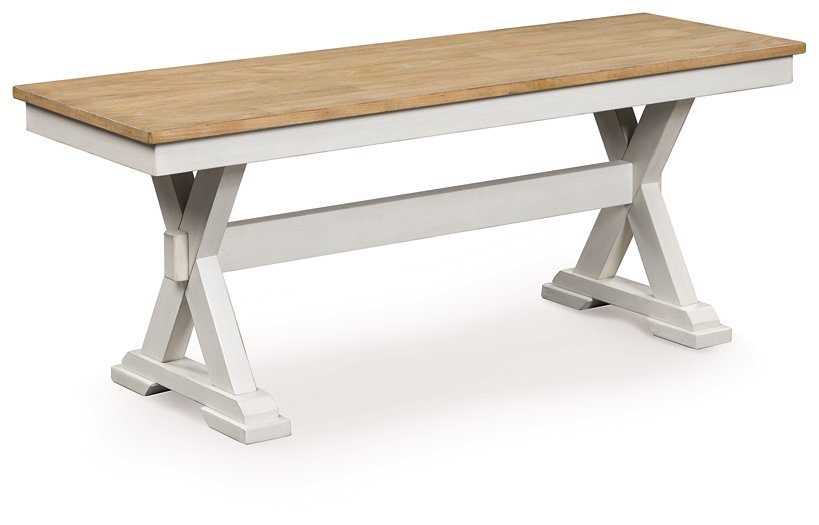 Purlaney 48" Dining Bench - Furniture Land (Milwaukee, WI)