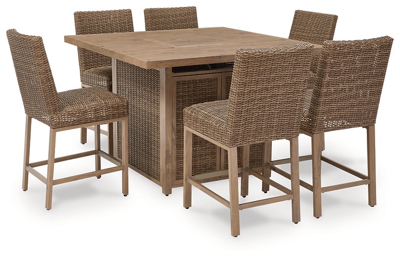 Walton Bridge Outdoor Dining Set - Furniture Land (Milwaukee, WI)