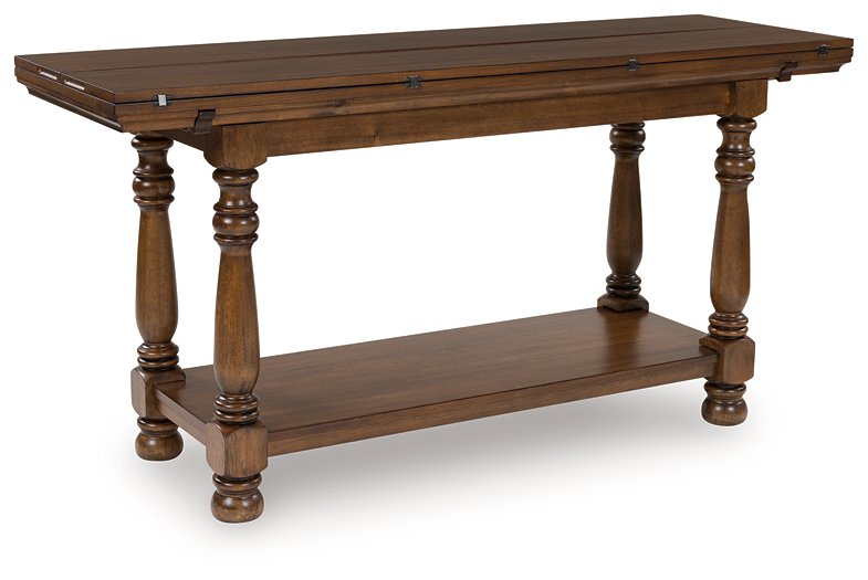 Sturlayne Flip Top Sofa Table - Furniture Land (Milwaukee, WI)