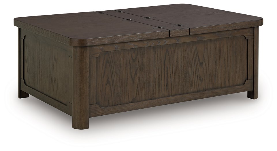 Breckington Coffee Table With Storage - Furniture Land (Milwaukee, WI)