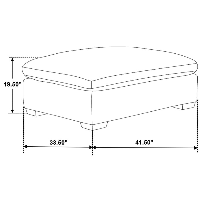 Lakeview Ottoman