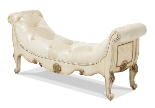 Aico Platine de Royale Bed Bench in Champagne - Furniture Land (Milwaukee, WI)