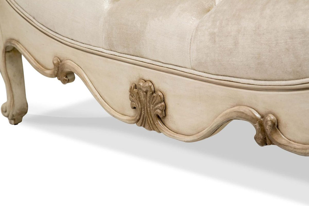 Aico Platine de Royale Bed Bench in Champagne - Furniture Land (Milwaukee, WI)