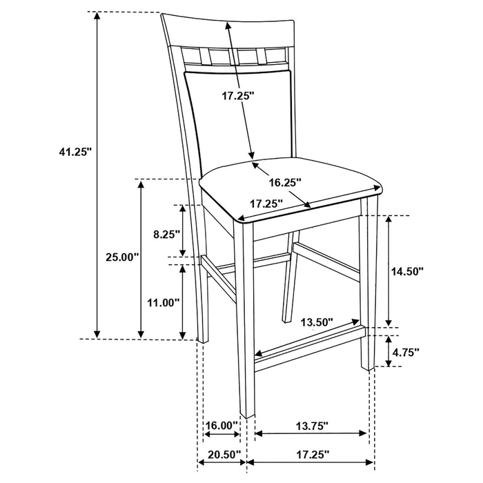 Gabriel Counter Height Dining Sets - Furniture Land (Milwaukee, WI)