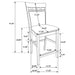 Gabriel Counter Height Dining Sets - Furniture Land (Milwaukee, WI)