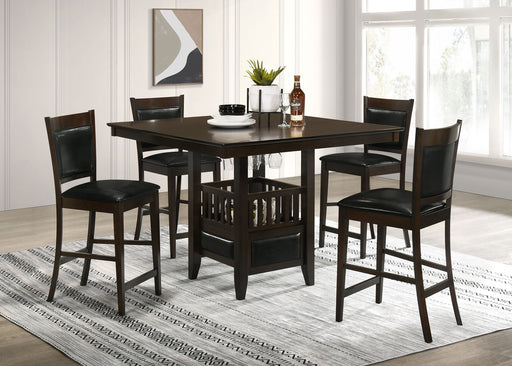 Jaden 5 Pc Counter Height Dining Sets - Furniture Land (Milwaukee, WI)