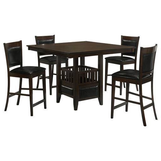 Jaden 5 Pc Counter Height Dining Sets - Furniture Land (Milwaukee, WI)