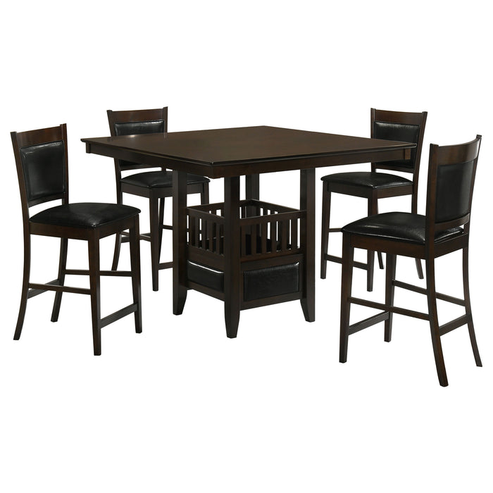 Jaden 5 Pc Counter Height Dining Sets - Furniture Land (Milwaukee, WI)