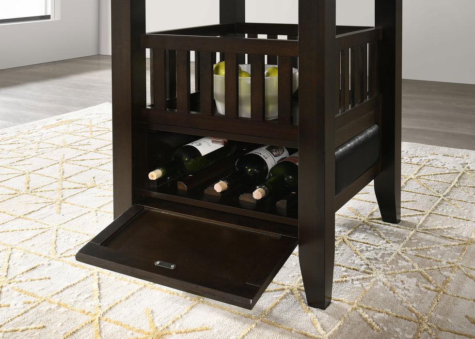 Jaden 5 Pc Counter Height Dining Sets - Furniture Land (Milwaukee, WI)