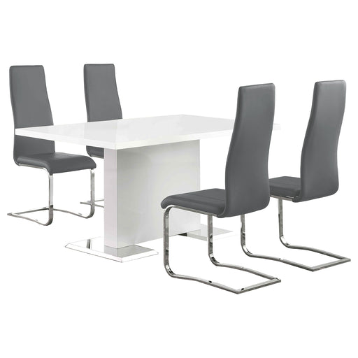 Anges 5 Pc Dining Sets - Furniture Land (Milwaukee, WI)