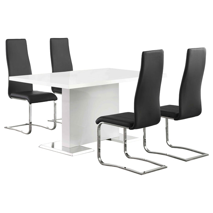 Anges 5 Pc Dining Sets - Furniture Land (Milwaukee, WI)