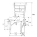 Dalila Side Chairs - Furniture Land (Milwaukee, WI)