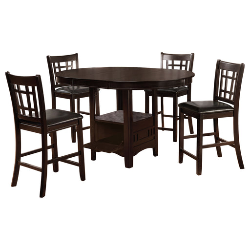 Lavon 5 Pc Counter Height Dining Sets - Furniture Land (Milwaukee, WI)