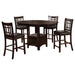 Lavon 5 Pc Counter Height Dining Sets - Furniture Land (Milwaukee, WI)