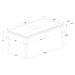 Carone Dining Sets - Furniture Land (Milwaukee, WI)