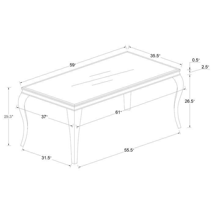 Carone Dining Sets - Furniture Land (Milwaukee, WI)