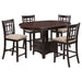 Lavon 5 Pc Counter Height Dining Sets - Furniture Land (Milwaukee, WI)