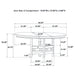 Lavon 5 Pc Counter Height Dining Sets - Furniture Land (Milwaukee, WI)