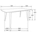 Malone Dining Sets - Furniture Land (Milwaukee, WI)
