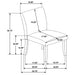 Cantley Side Chairs - Furniture Land (Milwaukee, WI)